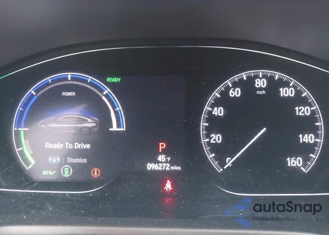 2020 Honda Accord Hybrid из США, поврежденный, VIN 1HGCV3F11LA009984